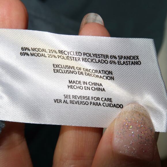 Orvis Cloud V-Neck Dropped Shoulders Sweatshirt Blue Medium - Picture 7 of 7